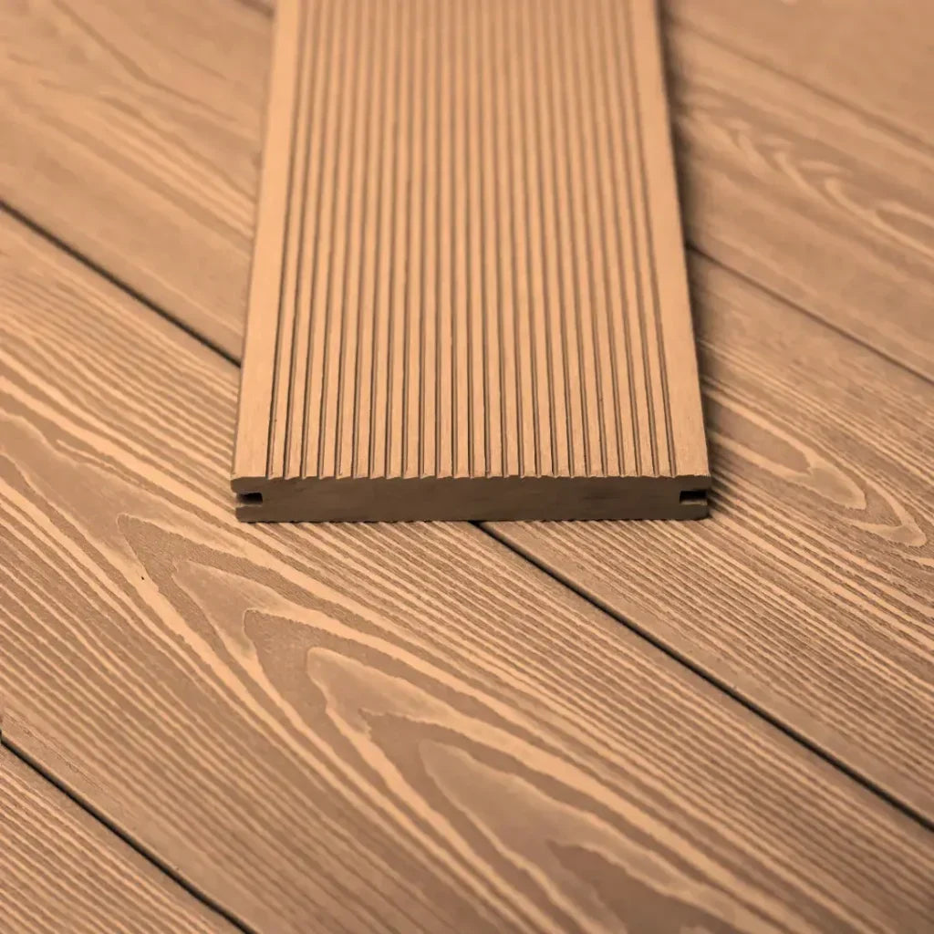 WPC Terrassendiele Massivdiele PREMIUM - Basaltgrau